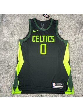 Nike Boston Celtics Jayson Tatum Authentic ADV City Edition Jersey Size 48 NWT